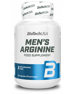 Arginina para Hombres 90 Cápsulas – BiotechUSA