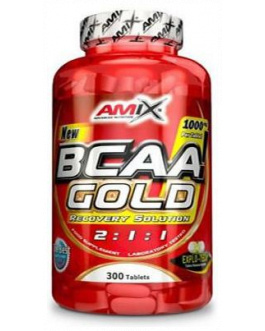 BCAA Gold 2:1:1 300 Tabletas – Amix