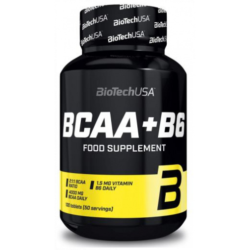 BCAA+B6 100 tabletas-BiotechUSA
