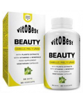 Beauty Cabello Piel y Uñas 60 Cápsulas Vegetales – Vitobest