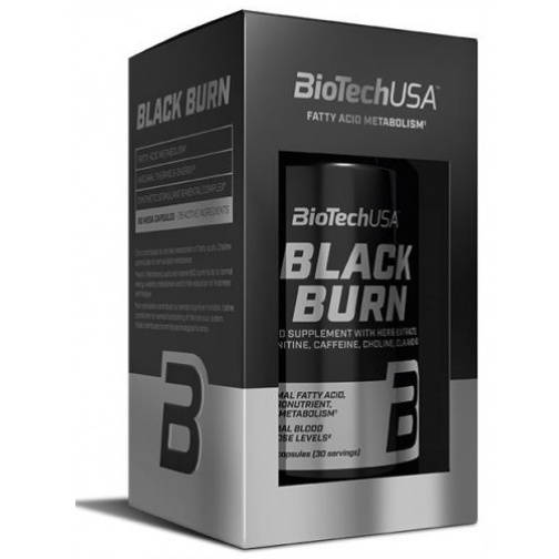 Black Burn 90 cápsulas-BiotechUSA