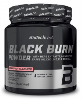 Black Burn Powder Passion Fruit 210 gr – BiotechUSA