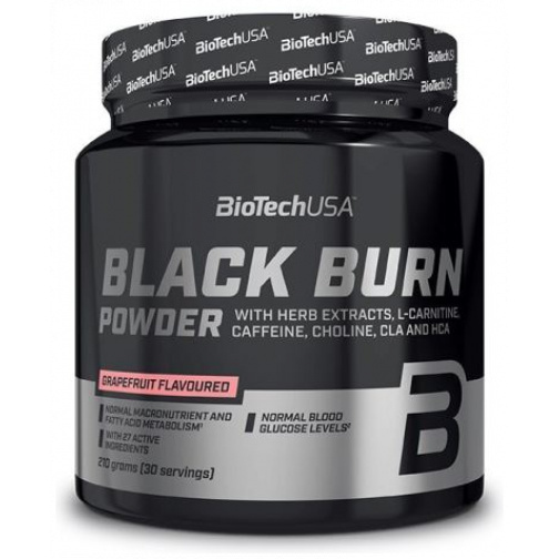 Black Burn Powder Passion Fruit 210 gr-BiotechUSA