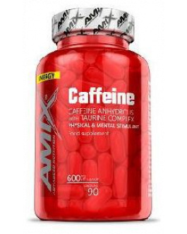 Caffeine 200 Mg With Taurine 90 Cápsulas – Amix