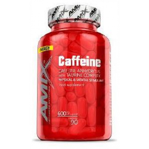 Caffeine 200 Mg With Taurine 90 Cápsulas-Amix