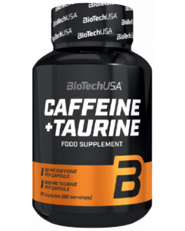 Caffeine & Taurine 60 cápsulas – BiotechUSA