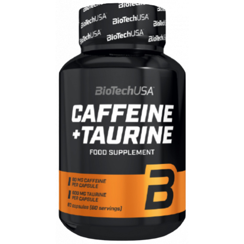 Caffeine & Taurine 60 cápsulas-BiotechUSA