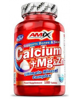 Calcium+ Magnesium & Zink 100 Tabletas – Amix