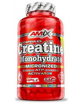 Creatine Monohydrate 220 Cápsulas – Amix