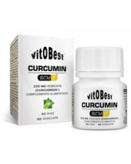 Curcumin Bcm 95 60 Cápsulas-Vitobest