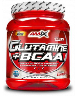 Glutamina+BCAA 500 gr – Amix