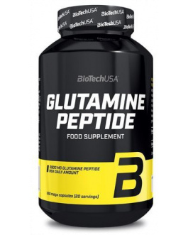 Glutamine Peptide 180 cápsulas – BiotechUSA
