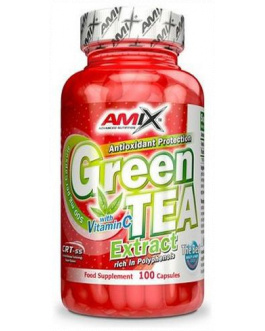 Green Tea Extract With Vitamin C 100 Cápsulas – Amix