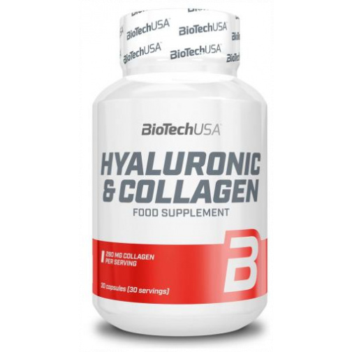 Hyaluronic and Collagen 30 cápsulas-BiotechUSA
