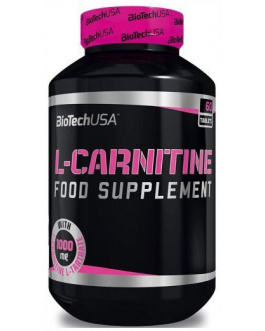L-Carnitina 1000 mg 60 Tabletas – BiotechUSA