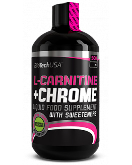 L-Carnitine 35.000 mg + Chrome Concentrate 500 ml – BiotechUSA