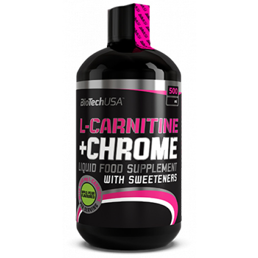 L-Carnitine 35.000 mg + Chrome Concentrate 500 ml-BiotechUSA