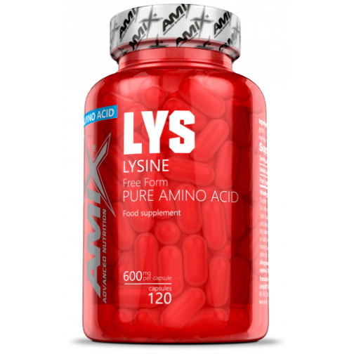 L-Lysine 600 Mg 120 Cápsulas-Amix