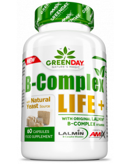 Linea Greenday Greenday® B-Complex Life+ 60 Cápsulas – Amix