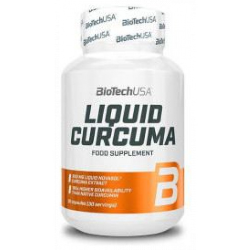 Liquid Cúrcuma 30 Cápsulas-BiotechUSA