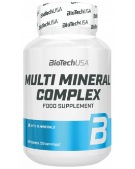 Multi Mineral Cápsulas 100 Cápsulas – BiotechUSA