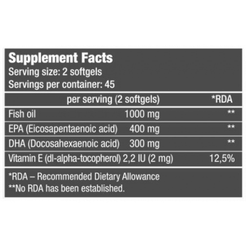 Omega 3 90 gr-BiotechUSA