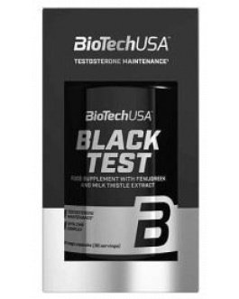 Potenciador de Testosterona Black Test 90 Cápsulas – BiotechUSA