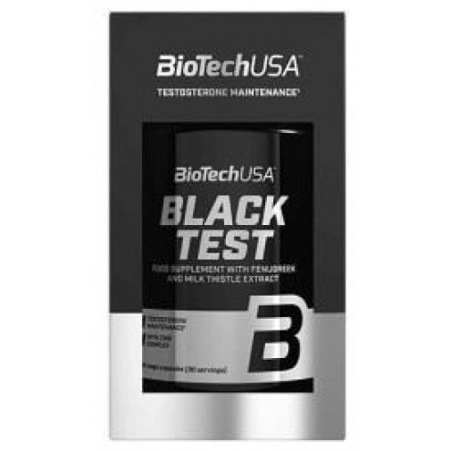 Potenciador de Testosterona Black Test 90 Cápsulas-BiotechUSA