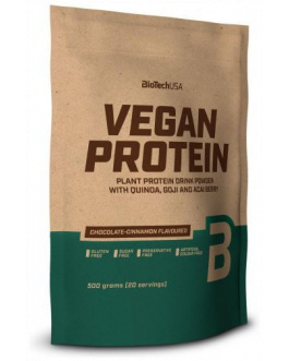 Proteína Vegana Cinnamon Chocolate 500 gr – BiotechUSA