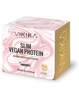 Slim Vegan Proteína Doble-Chocolate 30 x 20 gr – Amix