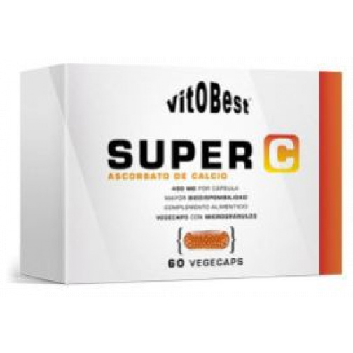 Super C Ascorbato de Calcio 60 Cápsulas-Vitobest