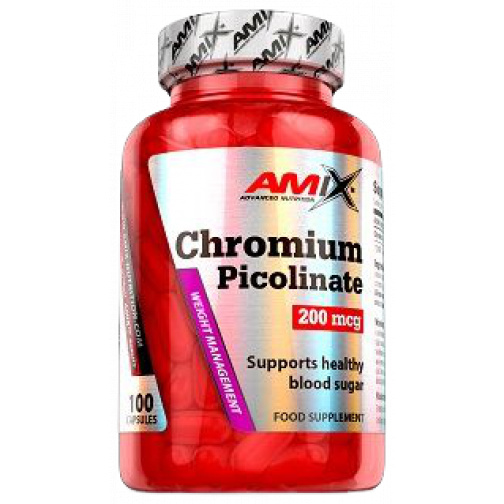 Suplemento Chromium Picolinate 100 Cápsulas-Amix