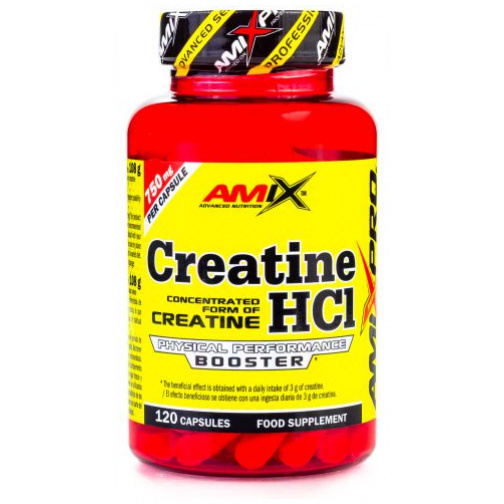Suplemento Creatine HCI 750 mg 120 Cápsulas-Amix