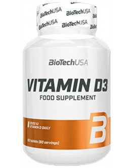 Vitamin D3 50 Mcg 120 Cápsulas – BiotechUSA