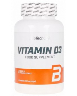 Vitamin D3 60 Tabletas – BiotechUSA