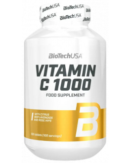 Vitamina C 100×1000 mg – BiotechUSA