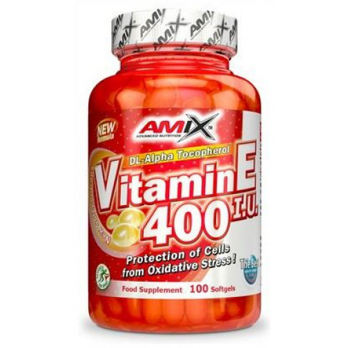 Vitamina E 400 Iu 100 Cápsulas-Amix