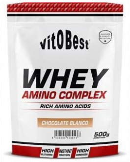 Whey Amino Complex Chocolate Blanco 500 gr – Vitobest