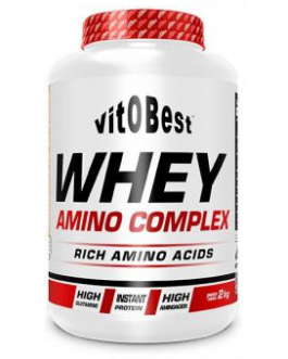 Whey Amino Complex Fresa-Nata 2 Kg-Vitobest