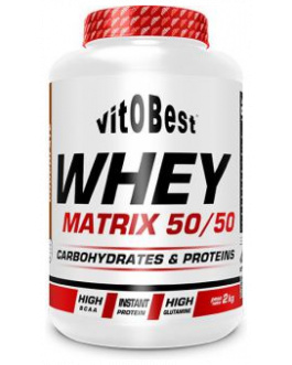 Whey Matrix 50/50 Chocolate 2 Kg – Vitobest
