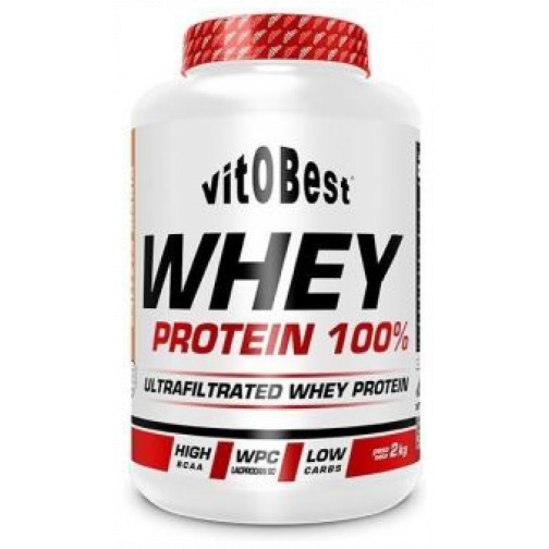 Whey Protein 100% Vainilla 2 Kg-Vitobest