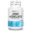 Zinc + Chelate 60 tabletas-BiotechUSA